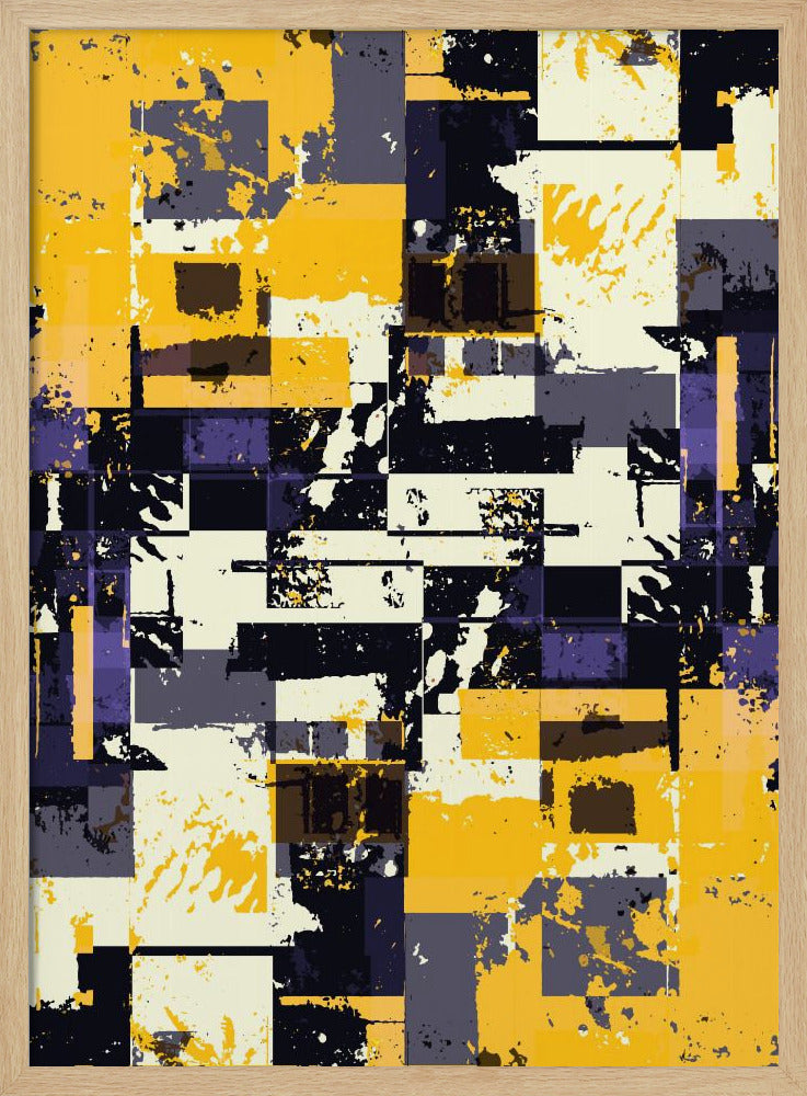 Geometrische Formen und kräftige Farben | Poster