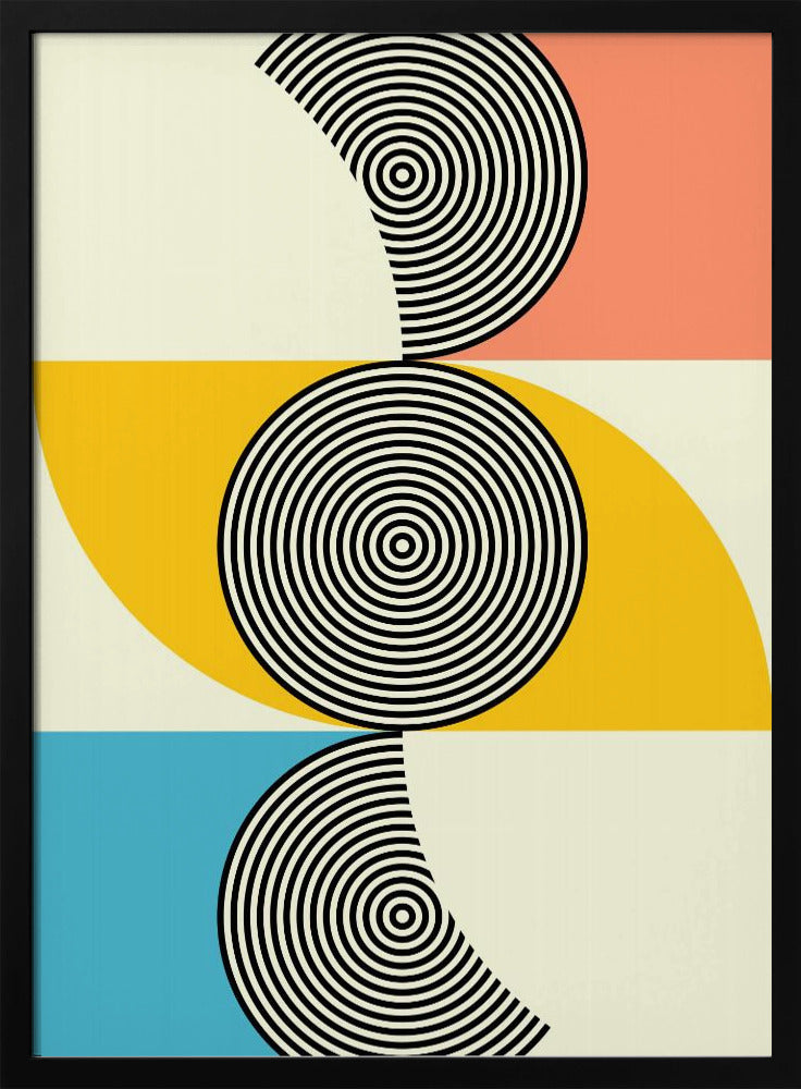 Kreise in Harmonie | Poster