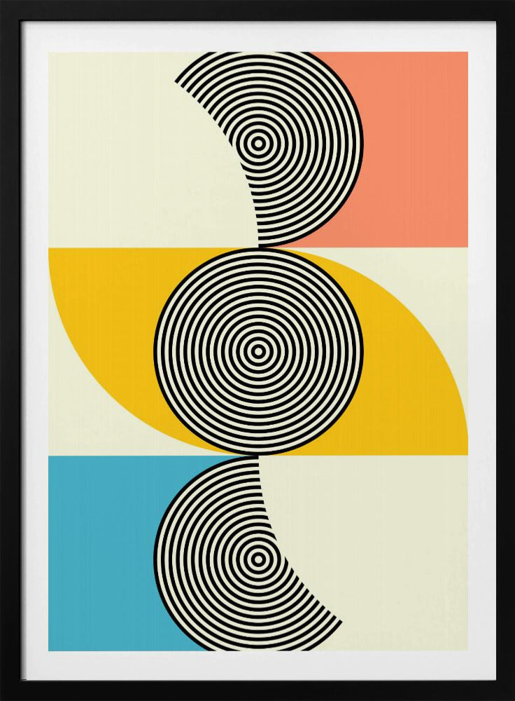 Kreise in Harmonie | Poster