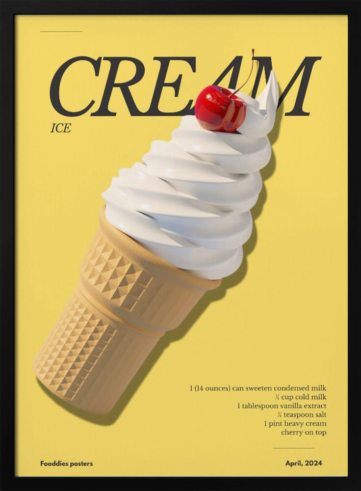 Kirsche auf Eis | Poster