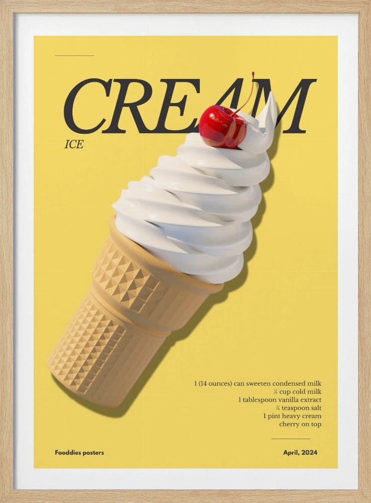 Kirsche auf Eis | Poster