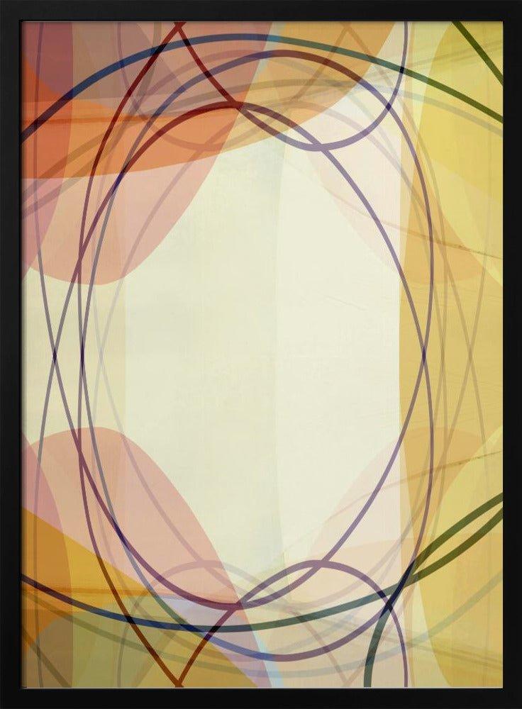 Sandy Pink Hues Abstract 2 | Poster