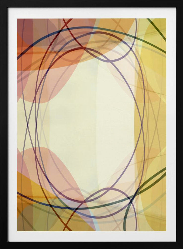 Sandy Pink Hues Abstract 2 | Poster