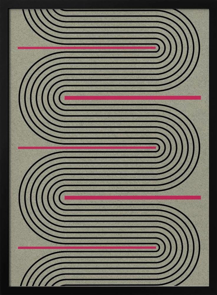 Endless Curves Maze | Poster