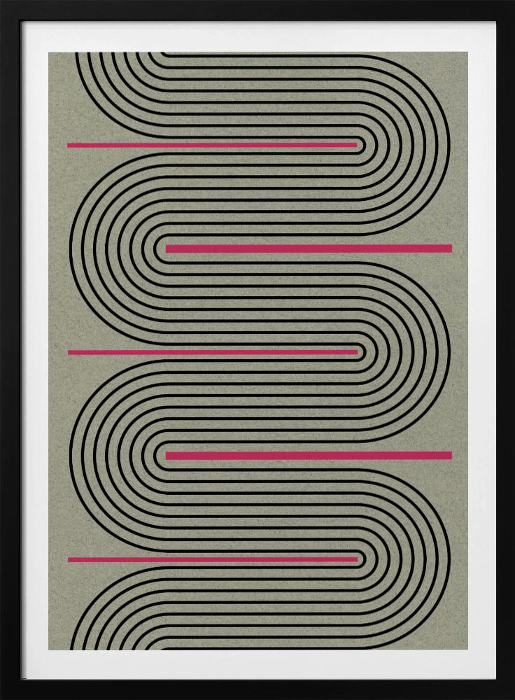 Endless Curves Maze | Poster