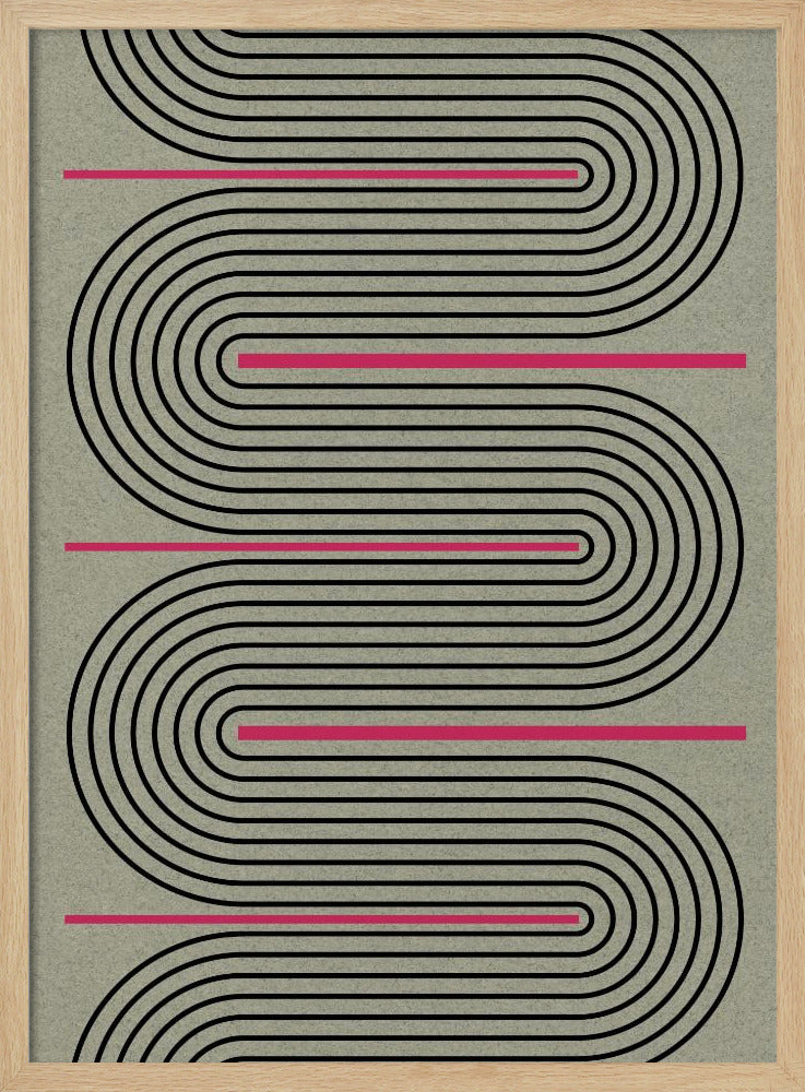 Endless Curves Maze | Poster
