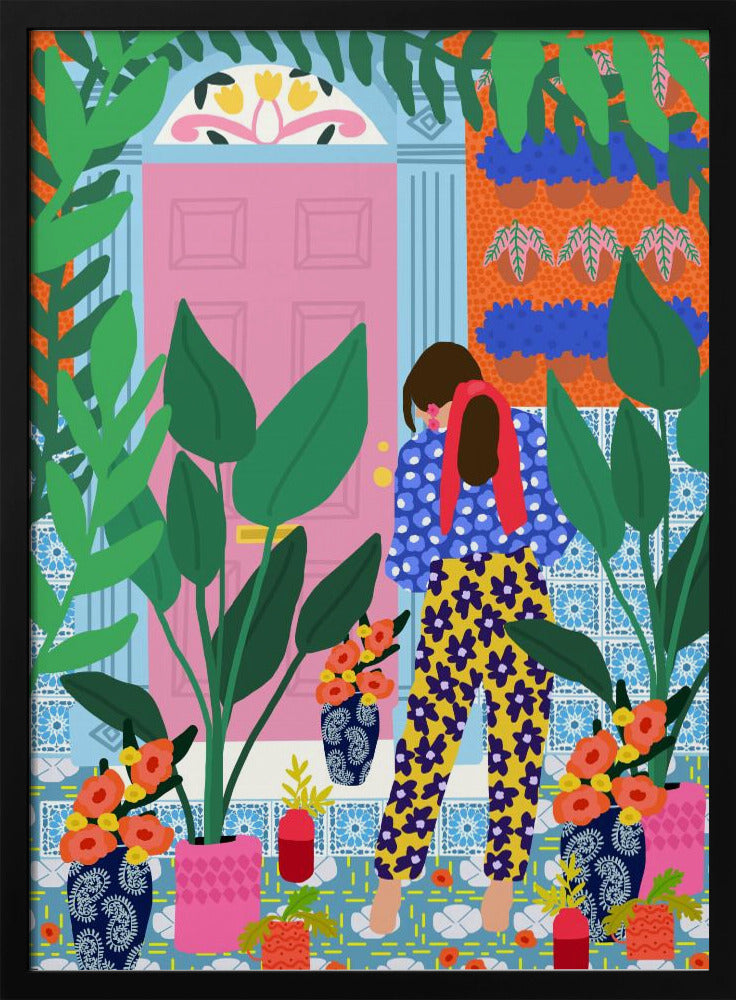 Blumenmädchen | Poster