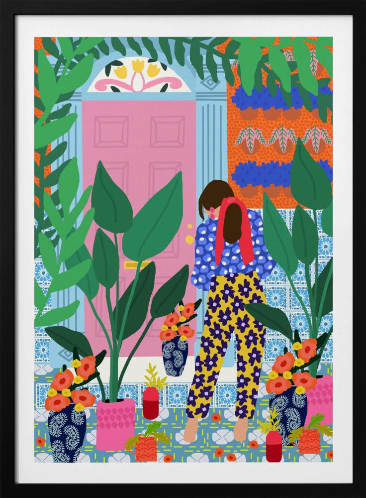 Blumenmädchen | Poster
