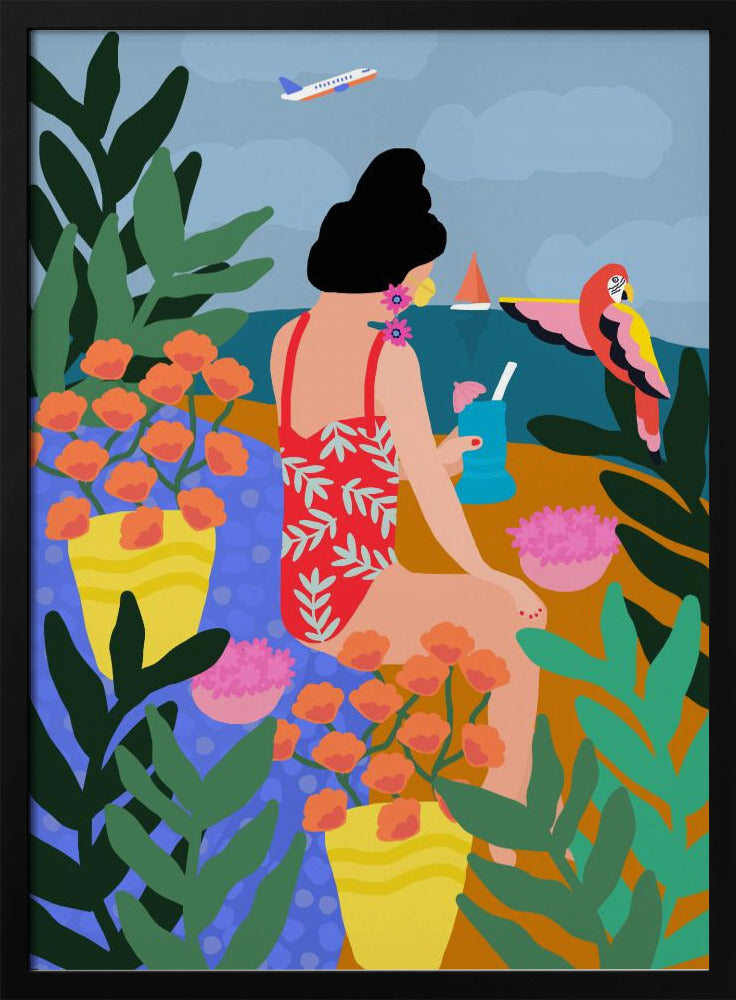 Tropischer Urlaub | Poster