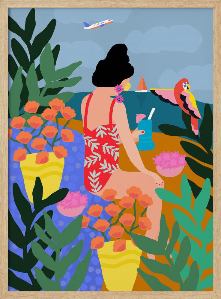 Tropischer Urlaub | Poster