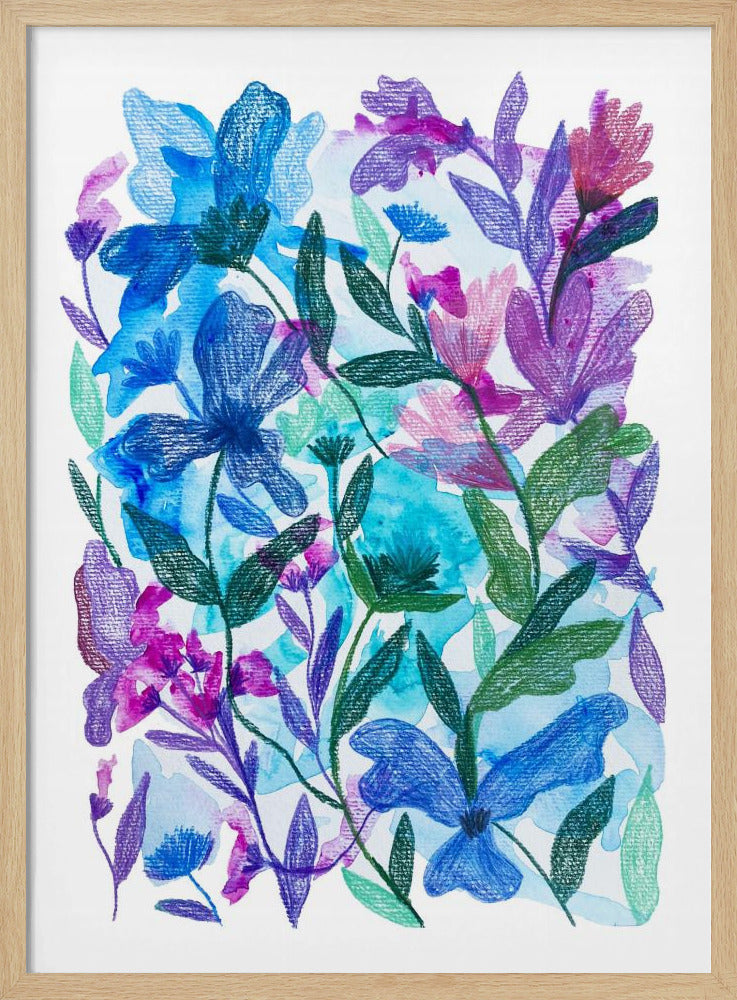 Floraler Sommertraum | Poster