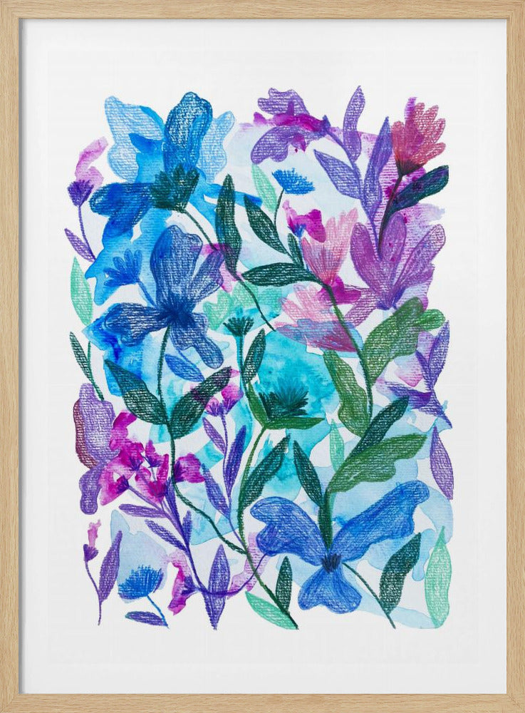 Floraler Sommertraum | Poster