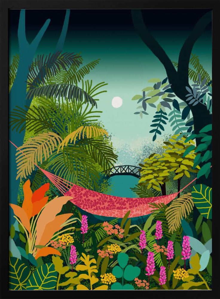 9933x14043 Din 141 Ruhe in der Hängematte.png | Poster