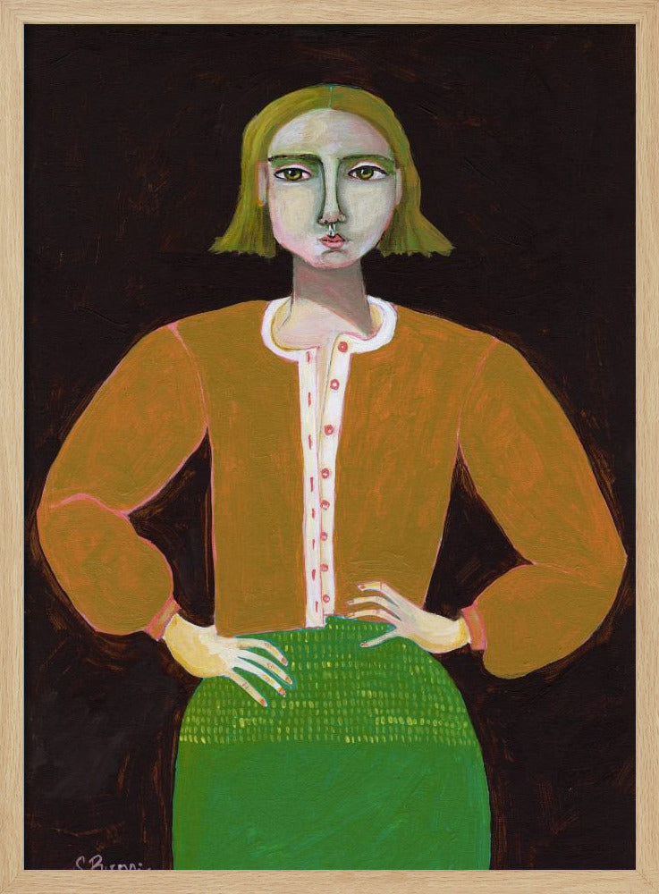 Entschlossene Frau | Poster