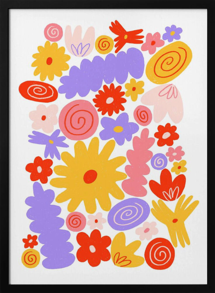 Blumenstapel | Poster