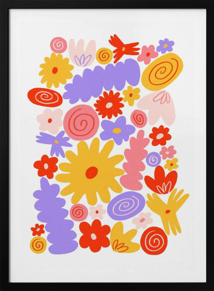 Blumenstapel | Poster