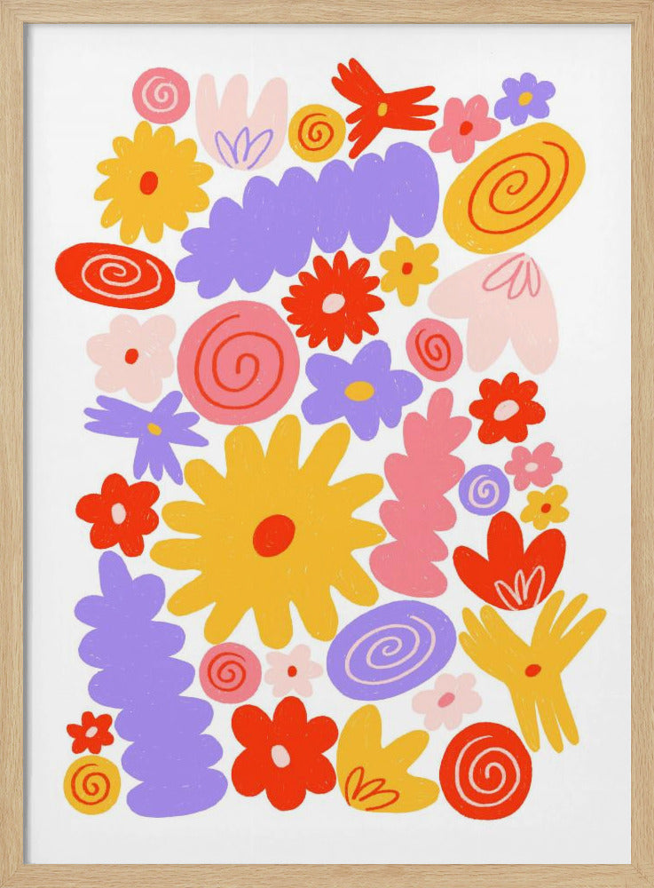 Blumenstapel | Poster