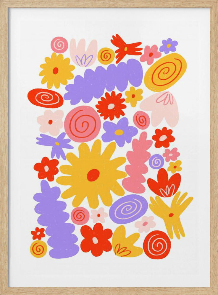 Blumenstapel | Poster