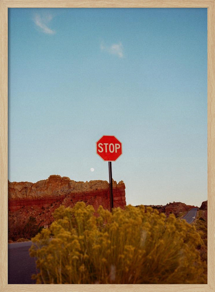 Abiquiu Sunset | Poster