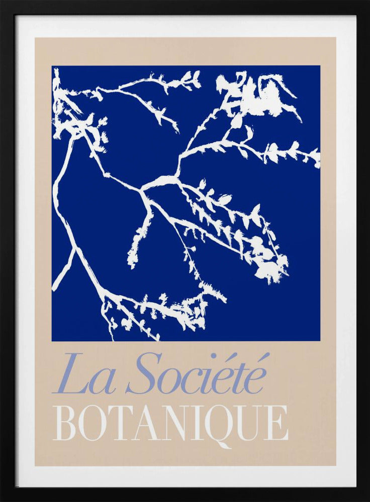 La Société Botanique Weiße Blume 2 | Poster