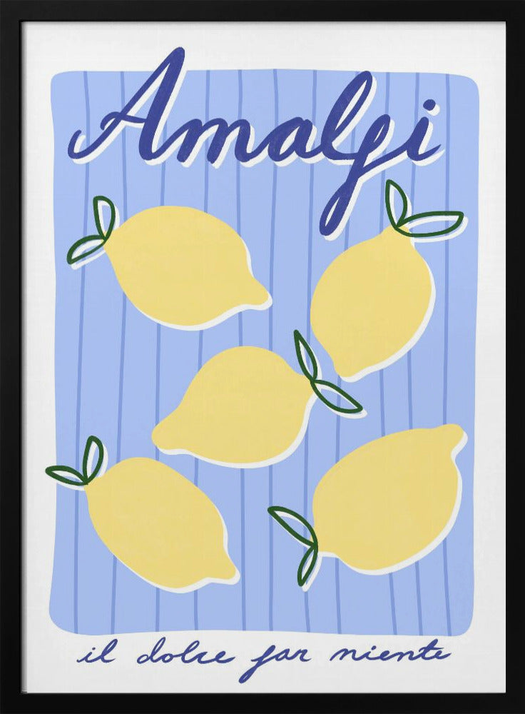 Zitronenglück Amalfi | Poster