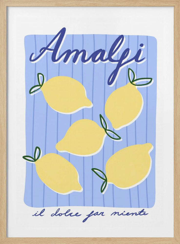 Zitronenglück Amalfi | Poster