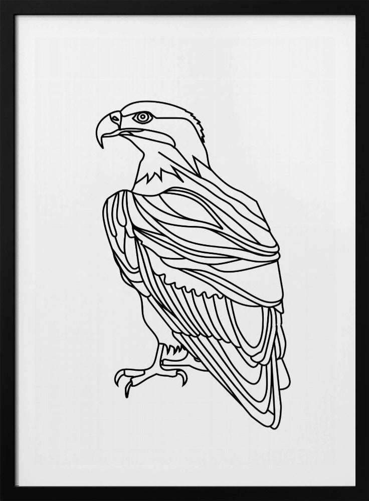 Linienadler | Poster