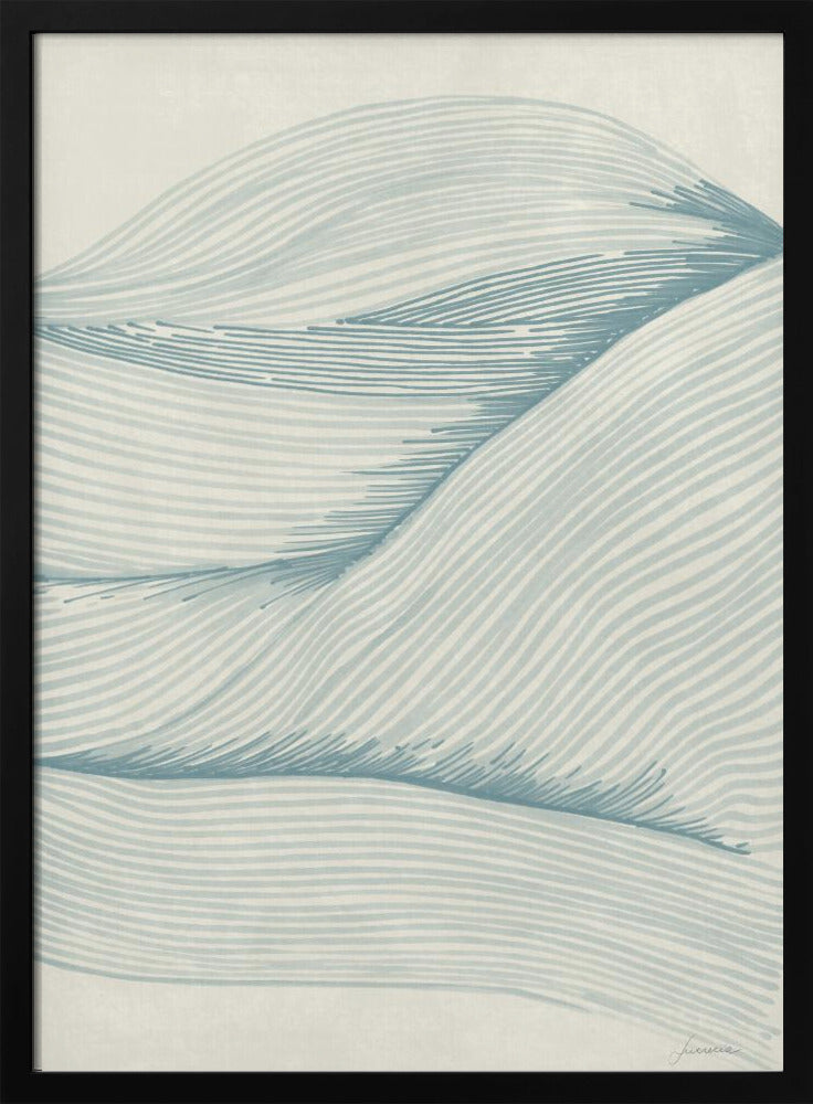 Ozean in Linien 02 | Poster