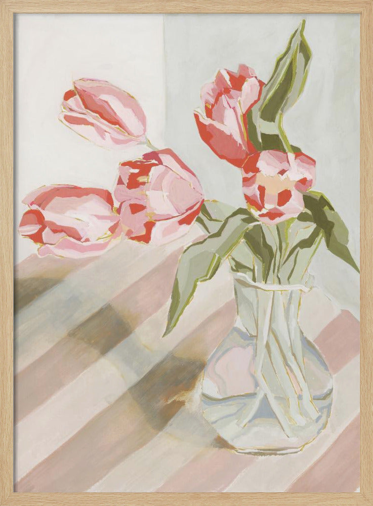 Tulpen in einer Vase | Poster