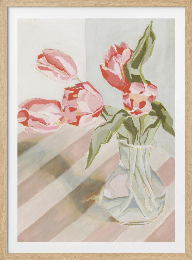 Tulpen in einer Vase | Poster