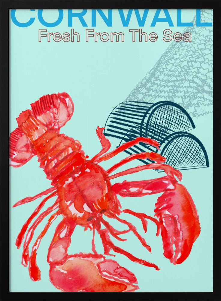 Cornwall Frisch aus dem Meer Poster | Poster