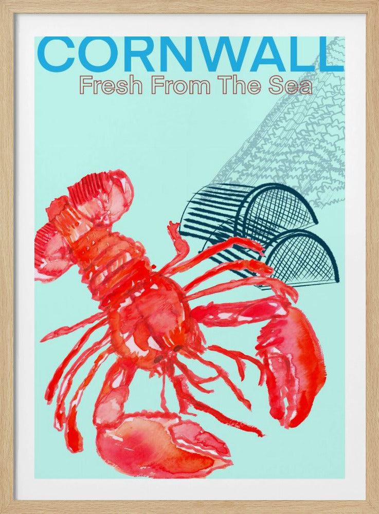 Cornwall Frisch aus dem Meer Poster | Poster