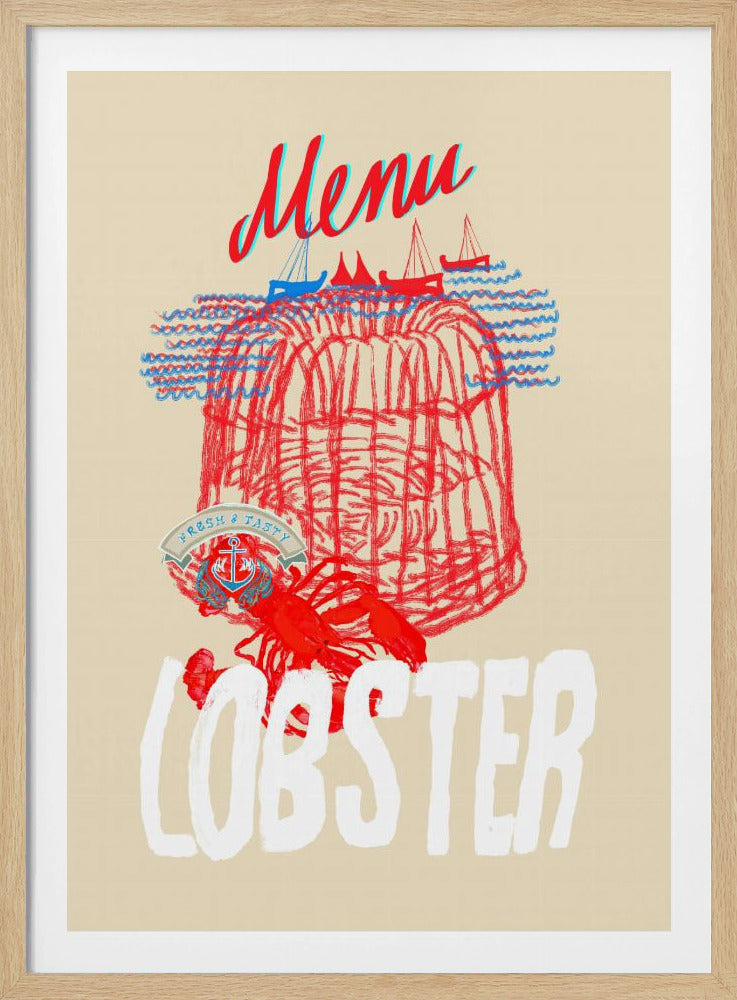 Hummer-Menü-Poster | Poster