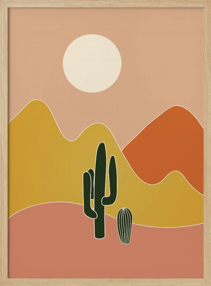 Kalifornische Wüste | Poster