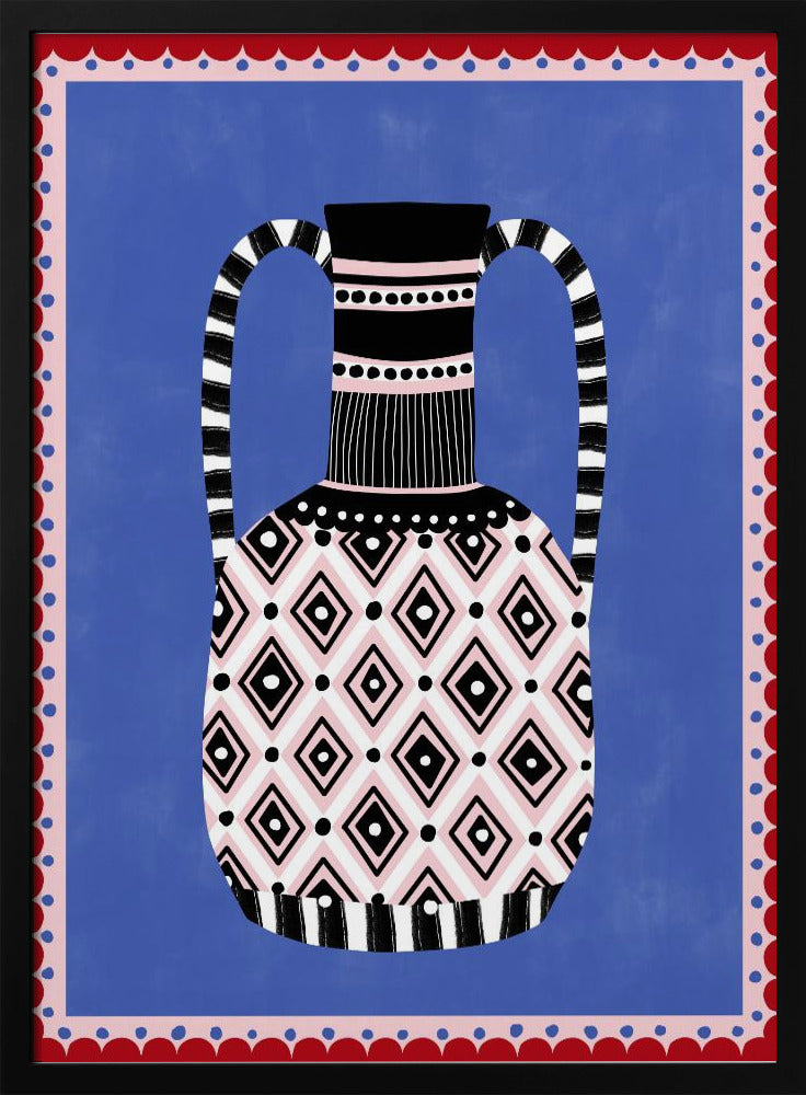 Geometrische Muster und kräftige Farben | Poster