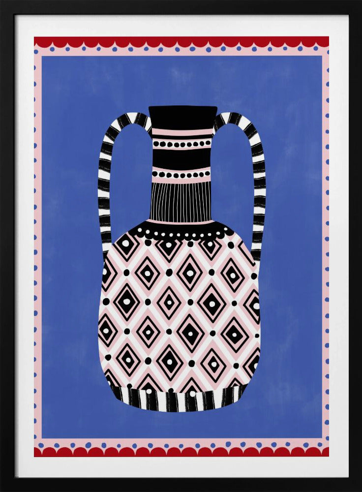 Geometrische Muster und kräftige Farben | Poster
