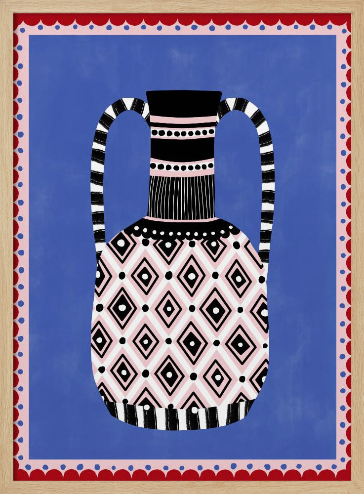Geometrische Muster und kräftige Farben | Poster