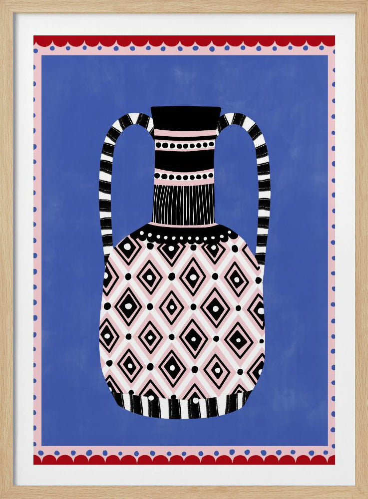 Geometrische Muster und kräftige Farben | Poster