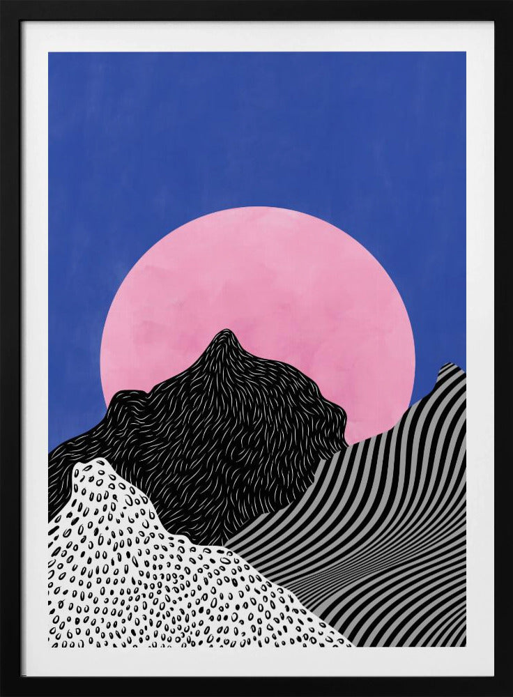 Surreale Gipfelansicht | Poster