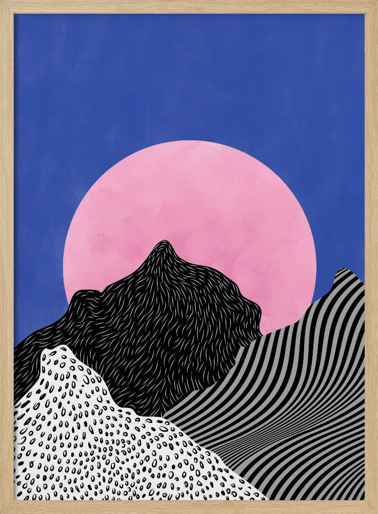 Surreale Gipfelansicht | Poster