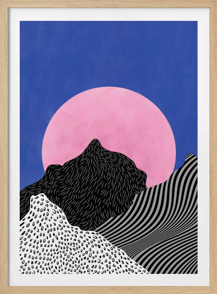 Surreale Gipfelansicht | Poster