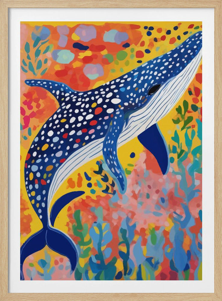 Gefleckter Wal | Poster