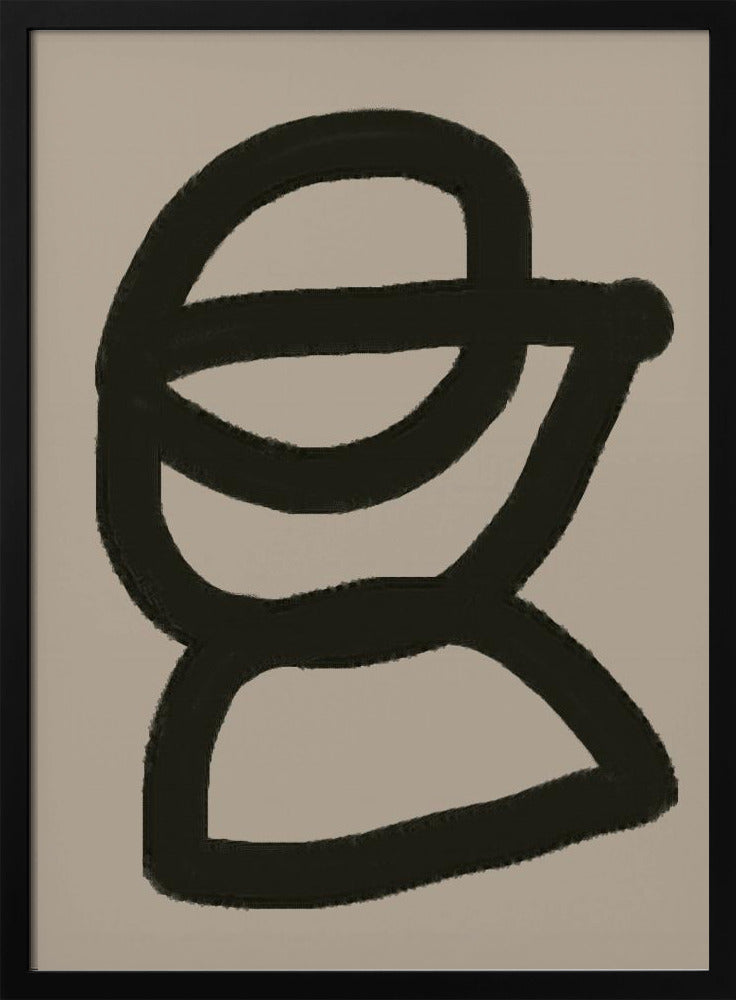 Bold Abstract Form | Poster