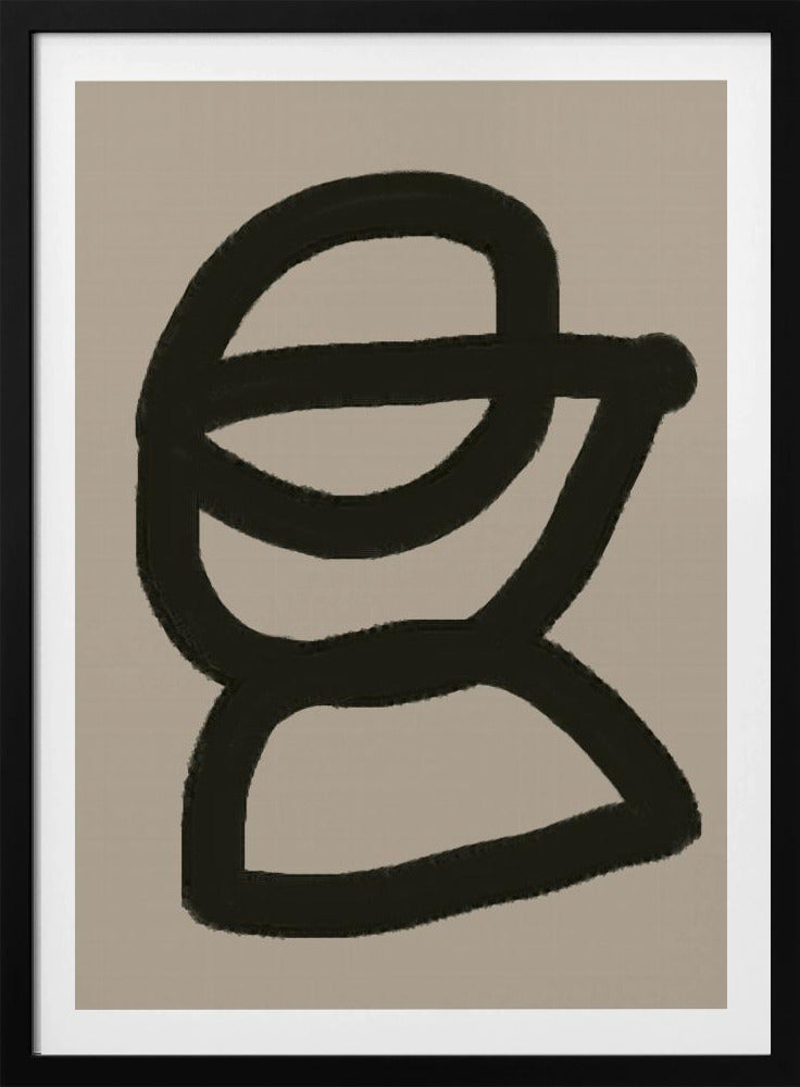 Bold Abstract Form | Poster