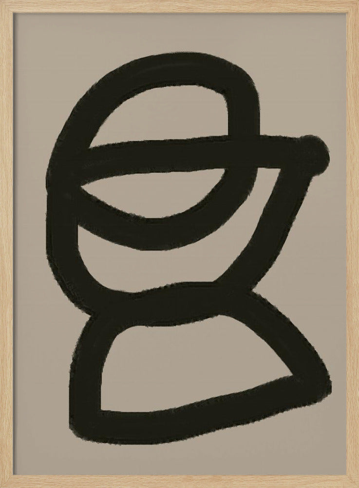 Bold Abstract Form | Poster