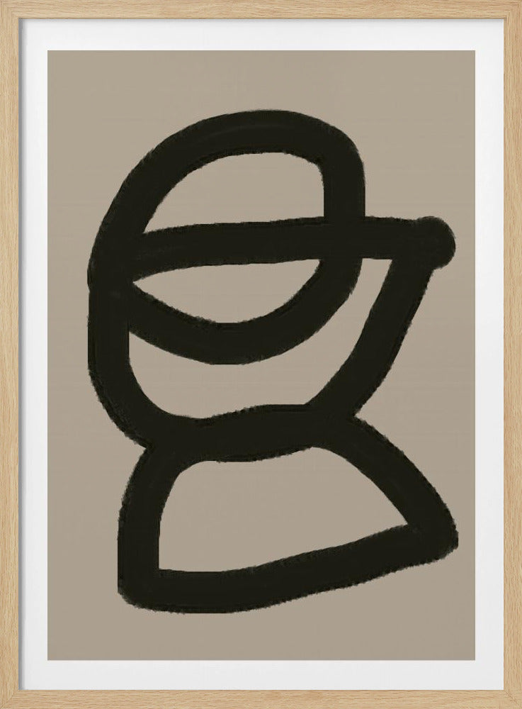 Bold Abstract Form | Poster