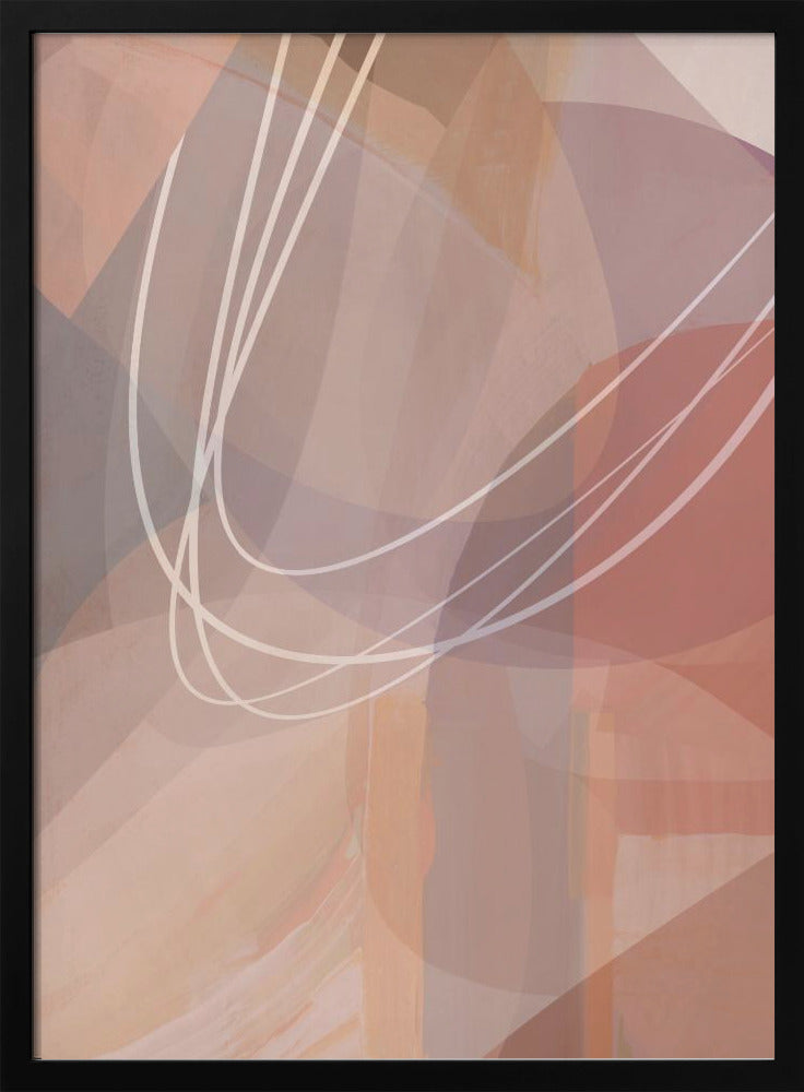 Plum Shapes 2 | Poster