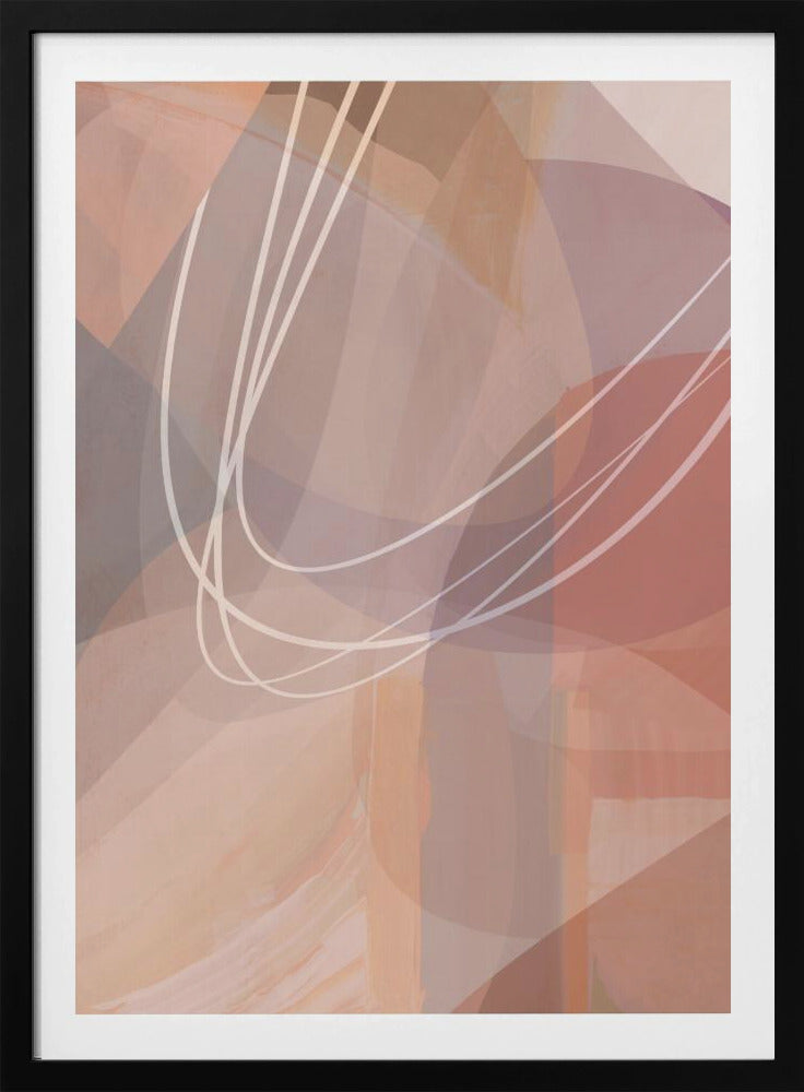 Plum Shapes 2 | Poster