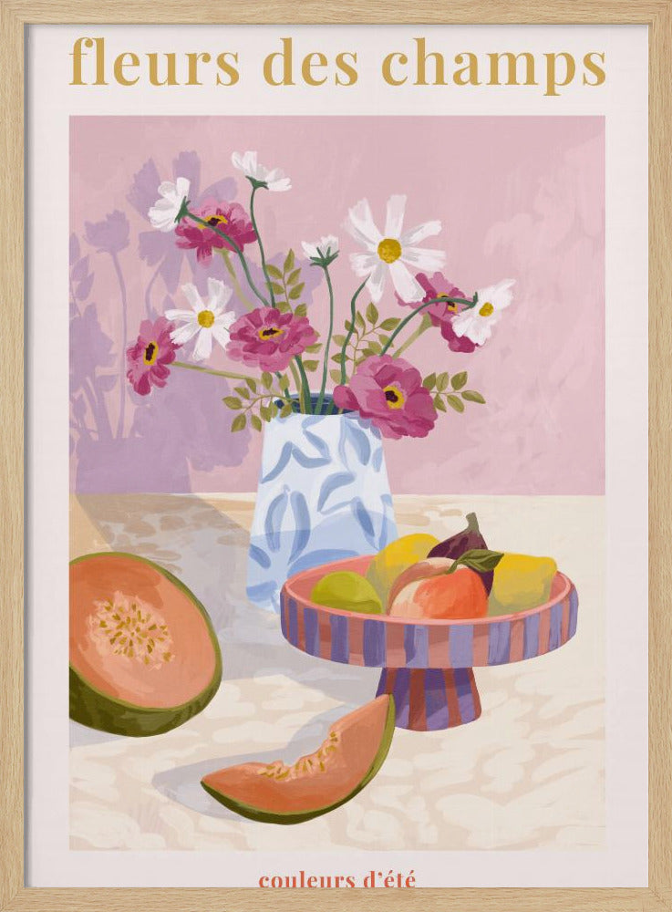 Fleur Des Champs - Rosa | Poster