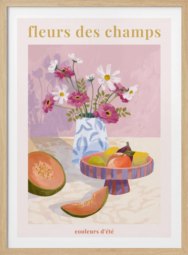 Fleur Des Champs - Rosa | Poster